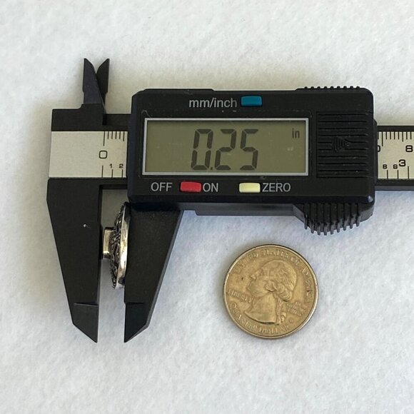 Sterling Silver 925 Dainty 0.89" Oval Black Onyx & Marcasite Brooch - Picture 14 of 16